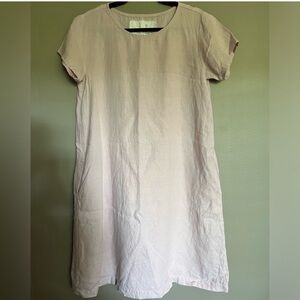 notPERFECTLINEN January dress in Dusty Rose - S/M